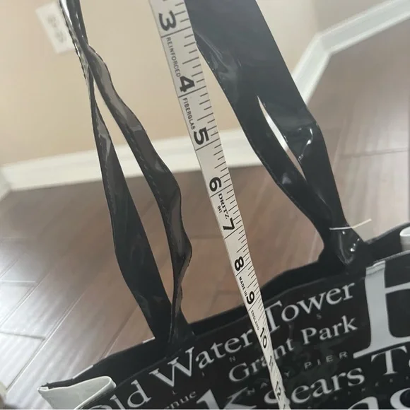 PVC Vinyl Jay Joshua Chicago Tote Bag with Tags; Never Used - Picture 10 of 10